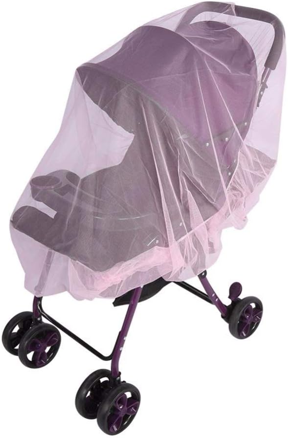 Universal Mosquito Net for Stroller, Full Cover Baby Mesh Netting for Strollers, Car Seat, Jogger, Bassinets, Cradles
