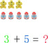 300PCS Mini Christmas Fruit Animal Erasers, Assorted Novelty Pencil Erasers for Kids Party Favors