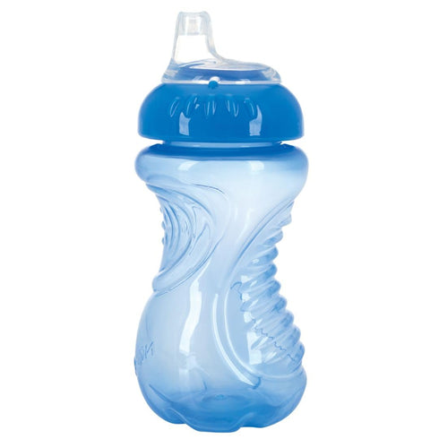 10 1 Pack Nuby No-Spill Easy Grip Cup, Ounce, Colors May Vary