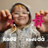 KADU DA Brights 28 Piece Set - STEM/STEAM Building + Construction Toy for Imaginative Play