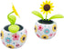 Sunflower Solar Dancing Flower Toy, Solar Powered Swinging Animated Dancer for Car Decoration, Funny Ornaments