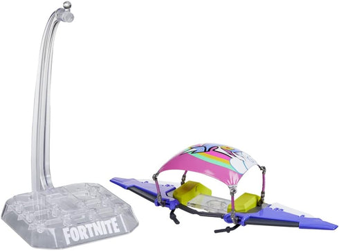 Fortnite Victory Royale Series Llamacorn Express Collectible Glider for Action Figure with Display Stand - Ages 8 and Up, 6-inch