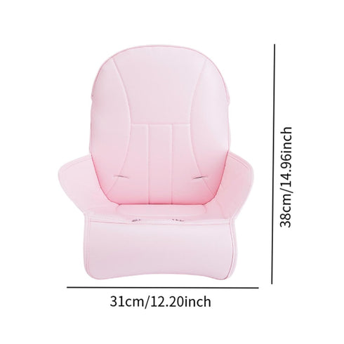 Ioensy Baby Dining Chair Cover Seat Pad Comfortable Backrest Replacement High Chair Mat Protector for Toddlers Baby