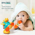 3 in 1 High Chair Toys with Suction Cups, Spinner Baby Toys for 6-12 Months, Teething Tray Rattle