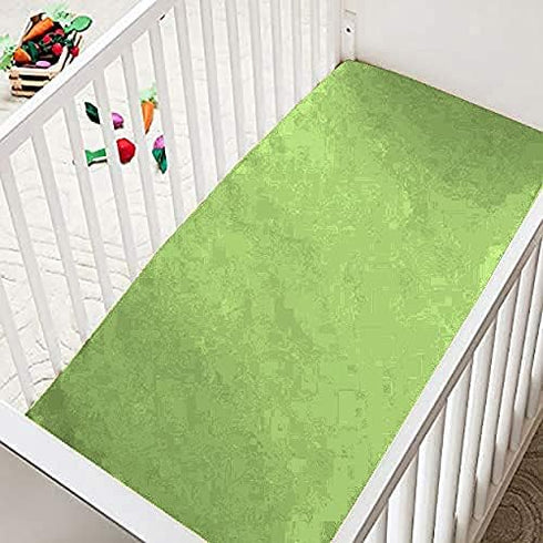 Epic Cotton 100% 27x39 Inch 10 Inch Fitted Crib Sheet, Solid Color, Egyptian Cotton Crib Sheet for Crib and Toddler