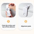 2 Pack Child Safety Refrigerator Lock - Anti-Opening Locks for Home Fridge Freezer Door with 3M Adhesive