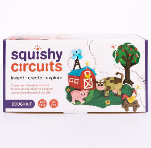 8-12 Squishy Circuits Dough Kit - Explore Electrical Circuits with Play Dough - STEM Science Kits for Kids Age - Fun