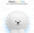 9 Lumipets Remote Control Silicone Night Light for Kids - Lion Design with Soft Colors & Sleep Timer - Rechargeable