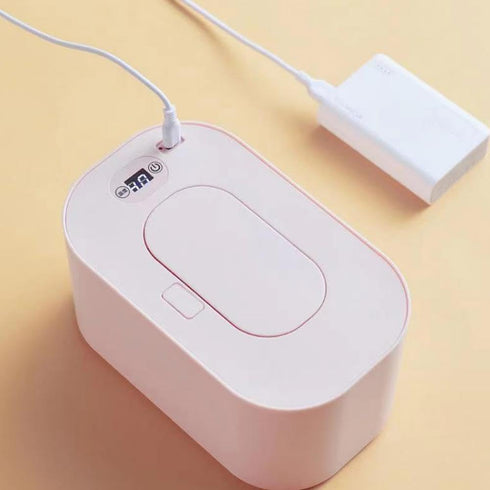 Generic Baby Wipe Warmer,Portable Large Capacity Wipes Warmer Dispenser with LED Display,Fast and Even