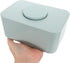 GARIOUANS Silicone Wipes Container with Lid Portable Diaper Wipe Holder for Home and Car Reusable Travel-Friendly