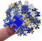 500 Pieces Puzzle for Adult - Lilac and Purple Butterflies Wooden Jigsaw Puzzles - Challenging Educational Fun