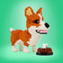 Ulanlan Adult Building Sets, Corgi Micro Bricks Dog Toy, 1380 Pieces for Dog Lovers