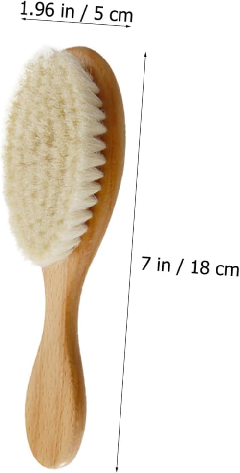 Soft Bristle Detangler Brush for Kids - Hair Washing Scalp Massager