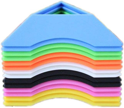 Goodplay 14 pcs Cube Stand Plastic for Puzzle Cube Holder Show - Multicolour Tripod