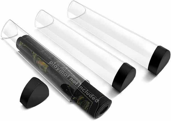 FROGIGO Playmat Tube Prism-Shaped for TCG Playmats - Non-Slip Play Mat Holder with