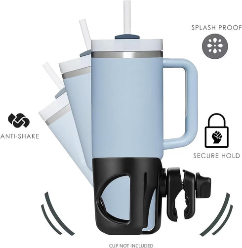 H2.0 (30 40 Oz. (20 30 Oz. New Stroller Cup Holder for Stanley Quencher & Models), Also Compatible with Stanley IceFlow