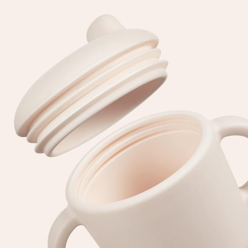 5 floz, 6months+, Premium Silicone Baby Straw Cup BPA-Free Food-Grade Silicone Sippy Cup for Infants and Toddlers