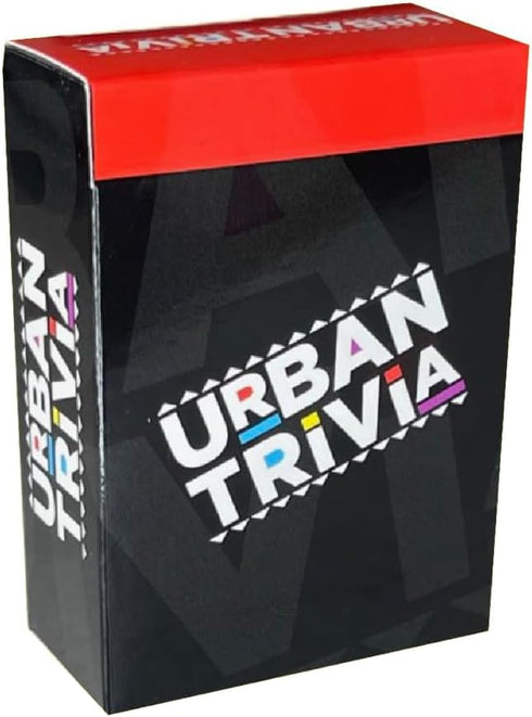 Urban Trivia - Black Card Game for The Culture! Fun Trivia on
