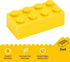 Classic Building Bricks - 100 Piece 2x4 Building Blocks STEM Creative Toys Compatible with Major Brands