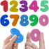 10PCS Sensory Toys & Number Learning - Soft Silicone 123 Stones with
