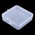 SZYDD Portable Baby Infant Teether for Case Transparent Holder Pacifier Chain Storage Box Newborn Outdoor Travel Clear