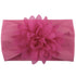 Toptim Baby Head Wrap - Chiffon Flowers Newborn Infant Soft Nylon Headbands