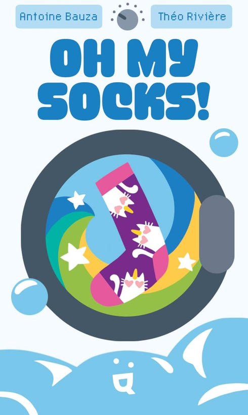 Set 6+, 2-5 15 Helvetiq Oh, My Socks Card Game -Fast-Paced Sock Matching & Collection Strategy Game for Families