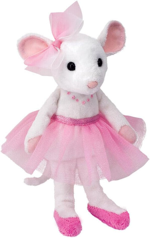 Douglas Petunia Ballerina Mouse Plush Stuffed Animal
