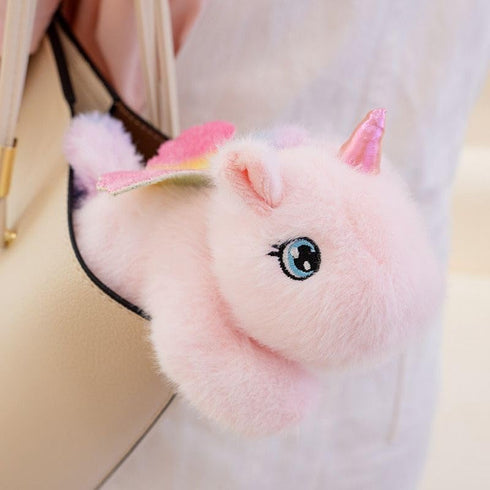YUKOUQIAN 7 inch Unicorn Stuffed Animal Cute Plush Doll Toy for Girls Boys Christmas (pa Unicorn)