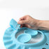 PENINSULA LOVE Baby Shampoo Cap Waterproof Baby Shower Cap Adjustable Bathing Hat Visor Hat with Ear Muffler