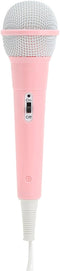 Zyyini Kids Wired Microphone, 3.5mm Jack, Lightweight, No Battery for Kids Singing Machine