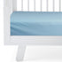 28x52 Baby Crib Fitted Sheet Poplin Cotton Standard Crib Sheet Toddler Mattress Sheet Cover Solid Blue Boy Bed Sheet