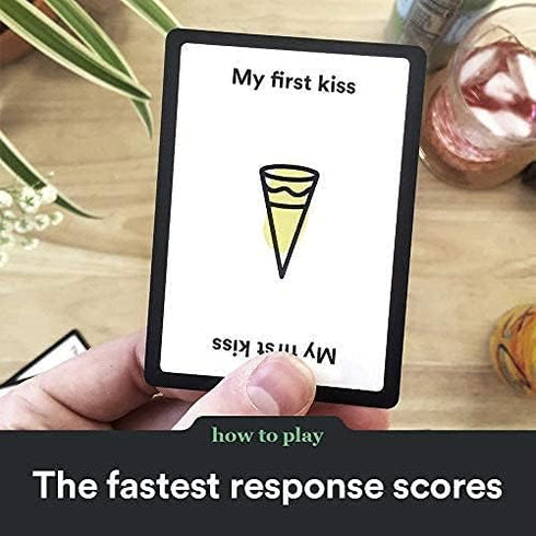 BRAIN FREEZE After Dark Party Game - Hilarious Speak-Before-You-Think Game for Friends and Family