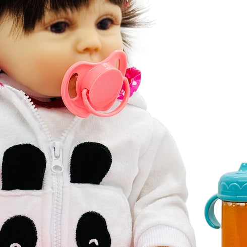 Baby Doll Accessories Magic Bottle Set - Disappearing Milk, Juice Bottles, Sippy Cups, and Pacifiers for Kids