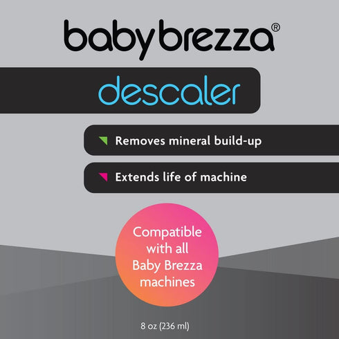 Baby Brezza 8 oz. Descaler, Universal Solution for Baby Appliances, Removes Mineral Build-up Made in USA