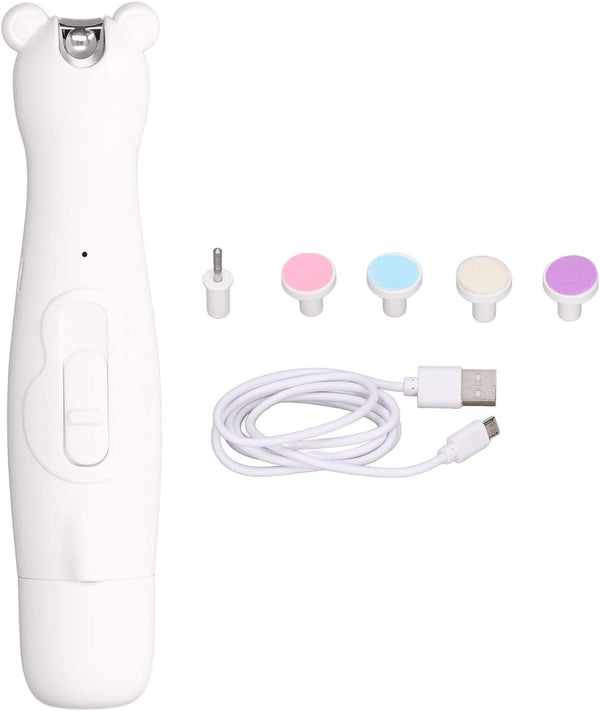 JEOZBM Baby Nail Clippers, Electric Baby Nail Trimmer, Rechargeable Baby Nail Filer Polishing