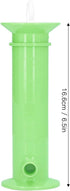 7pcs Reusable Food Pouch Maker Set, Pure Color Toddler Fruit Squeeze Puree Filler, Green