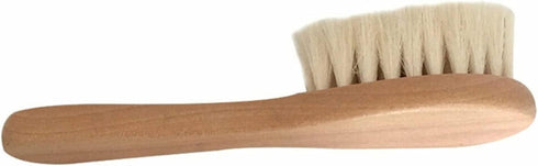 Generic Set Sperrins Baby Hair Brush and Comb for Newborns & Toddlers,Natural Soft Goat Bristles and Wooden Handle