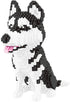 Mini Dog Building Blocks - Pet Building Toy Bricks Micro Mini Blocks 3D Puzzle Set for Kids or Adult Husky (Big) 1900PCS