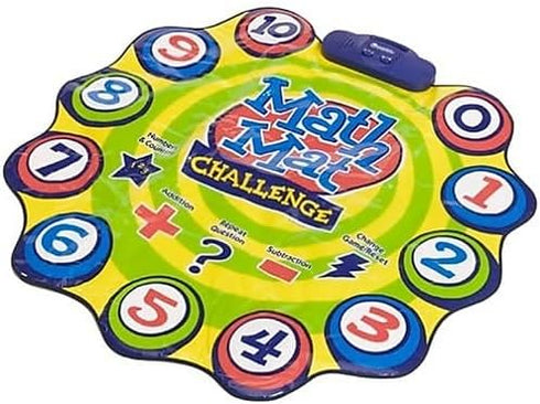 Learning Resources Math Mat Challenge Game, Multi-color, 32 Dia in