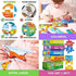 QUOKKA 5X MEGASET Puzzles for Toddlers 3-5, Matching Games for Kids Ages 2-4, Numbers Animals Opposites ABC Learning