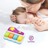 WEofferwhatYOUwant Baby Piano, Portable Musical Toy with Star Projector, Lights & Lullabies for Infants 6+ Months