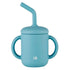 Stephan Baby Sippy Cups - Soft Silicone Baby Training Cup with Lid & Straw, 4-Ounce, Beach Bum by Stephan Baby