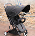 Sun Shade for Strollers, Universal Cover with Breathable UV Protection, Adjustable Summer Stroller Accessories