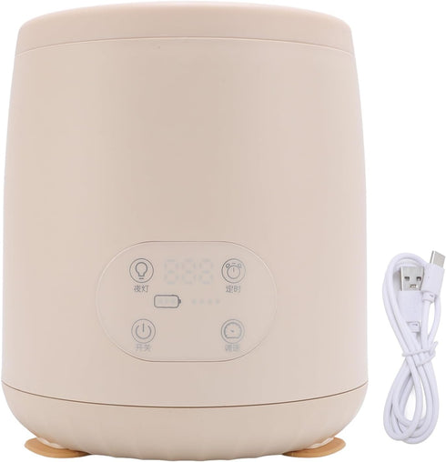 MOTOULAX Electric Baby Formula Mixer Low Noise Automatic Infant Bottle Shaker 4 Mixing