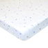 American Baby Company 100% Natural Cotton Fitted Mini Crib Sheet 38" x 24" - Silver Blue Arrow