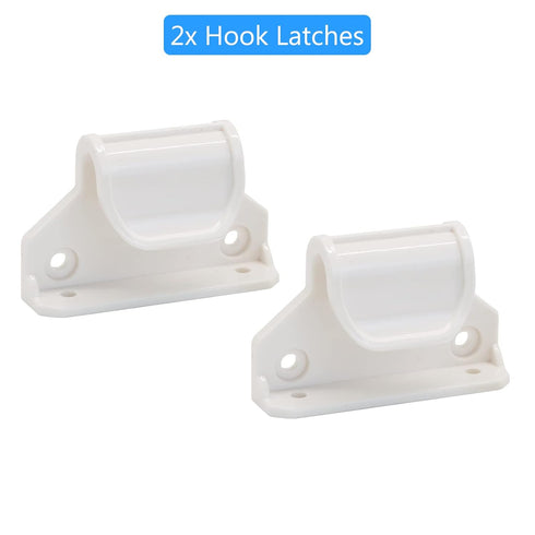 WOMHOM Retractable Baby Gates Replacement Parts Kit (White) - Extra Wide Baby Gate Full Set with Wall Mounting