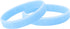 Light Blue Silicone Bracelets, Rubber Wristbands for Prostate Cancer Awareness, Perfect for Women and Men
