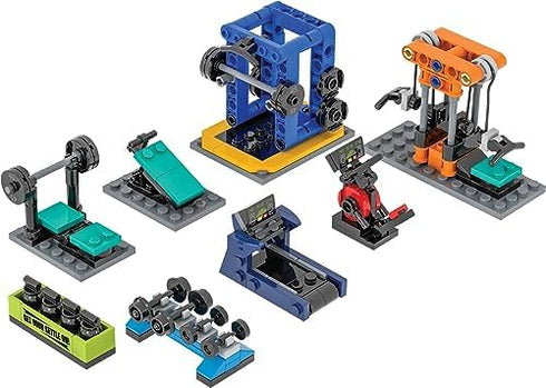 Brick Loot Brick City Gym Building Set 195 PCS Mini Block Kit