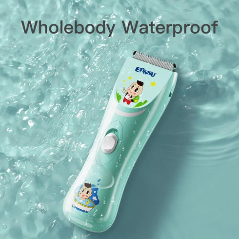 ENSSU Baby Hair Clippers - Lower Noise Haircut Trimmers for Children with Autism, Waterproof Hair Cutting Kits